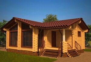 Деревянные дома площадью 30-100м2